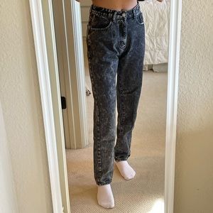 Black Straight Jeans